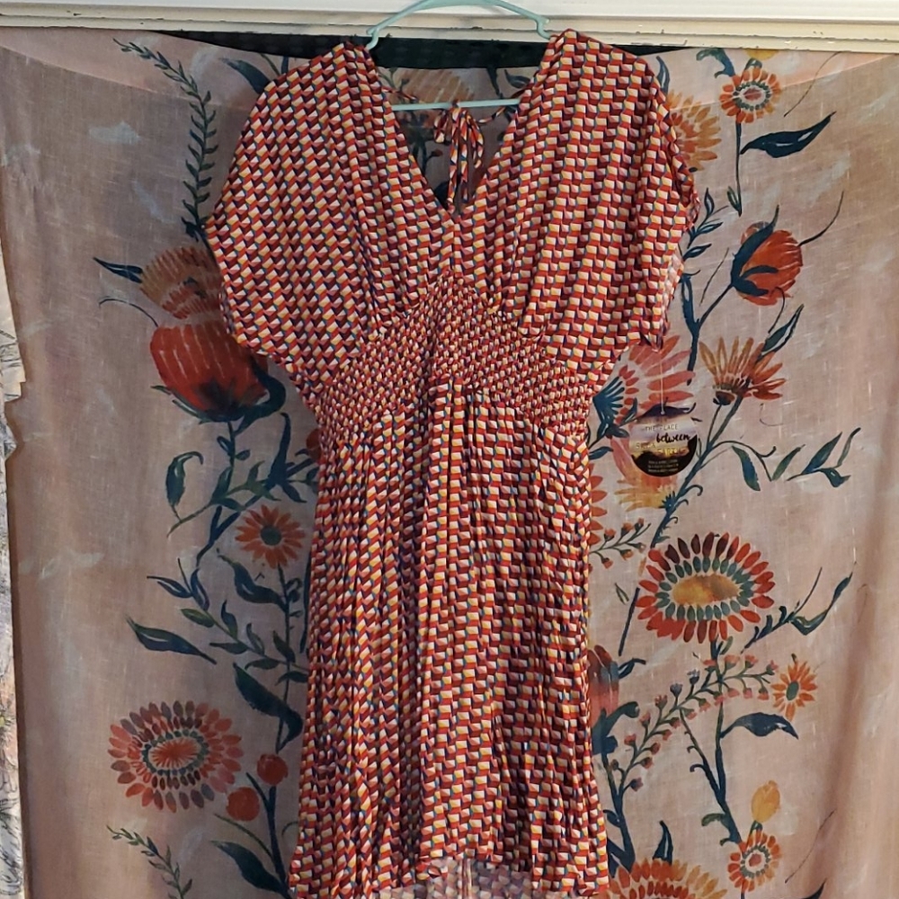 Fun print dress